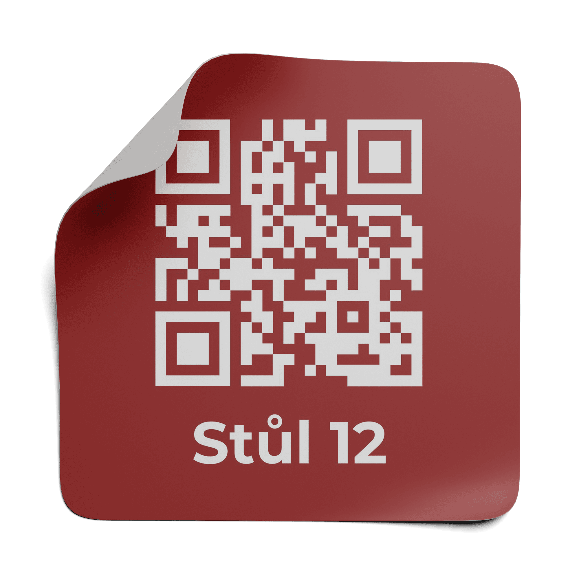 QR kód na stůl pro online objednávky