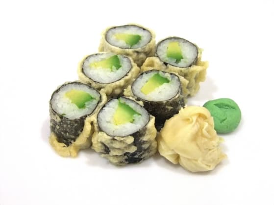 Avokado Maki Tempura (6 ks)