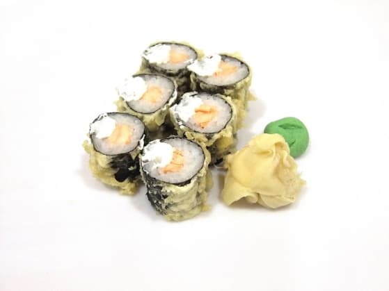 Sake Maki Philadelphia Tempura (6 ks)